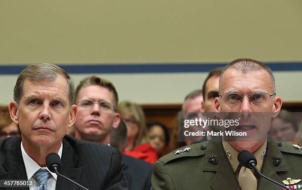 Michael Lumpkin , Asst. Defense Secretary for Special Operations, and Maj. Gen. James Lariviere, deputy director of political-military affairs for...