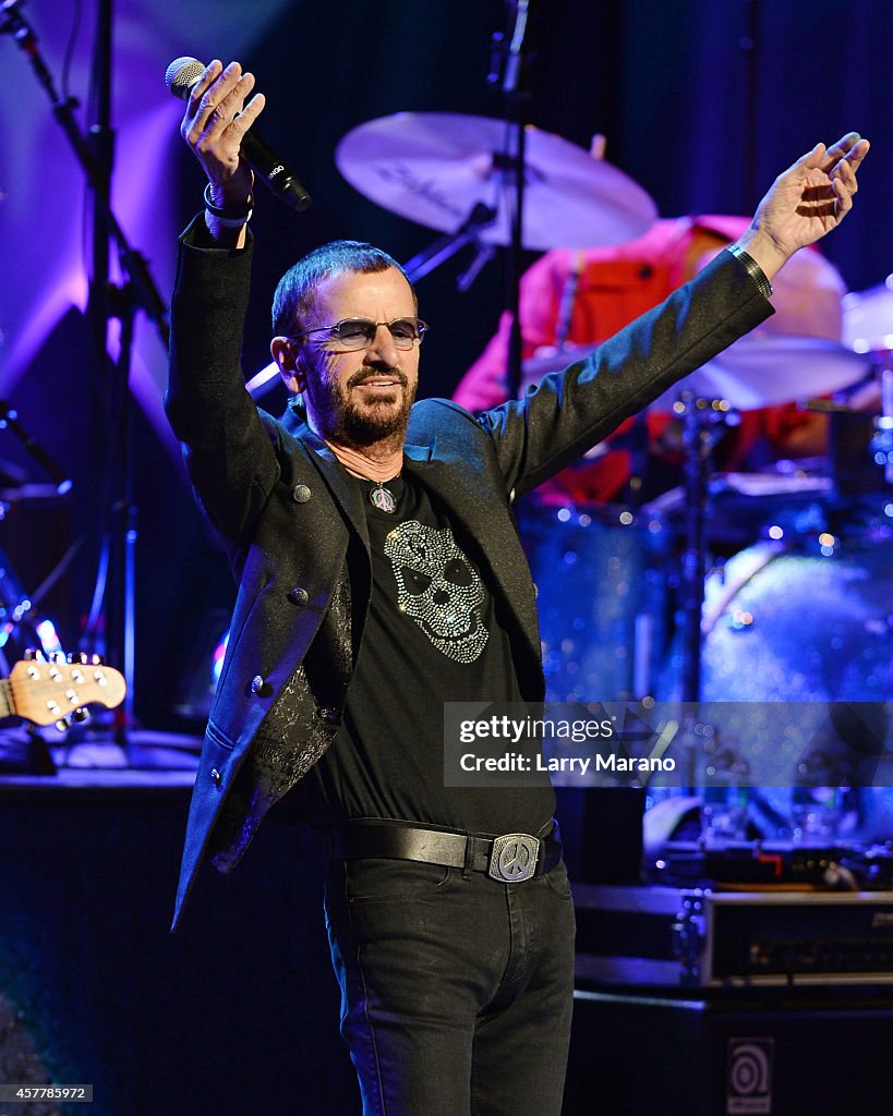 Ringo Starr Performs At Broward Center For The Performing Arts