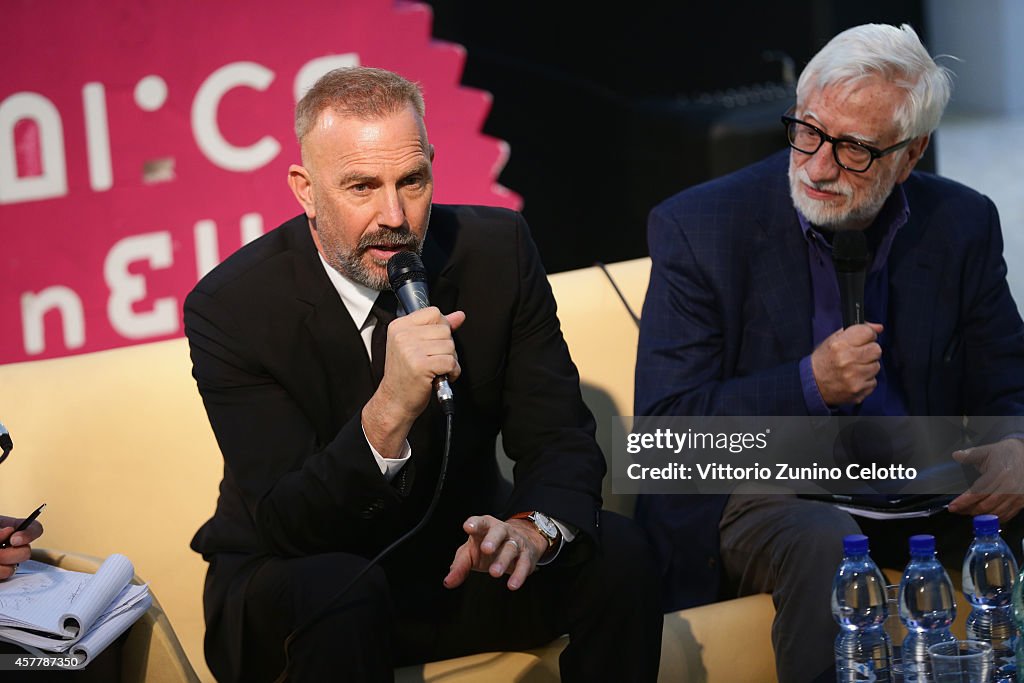 Kevin Costner And Alice Jury Masterclass - The 9th Rome Film Festival