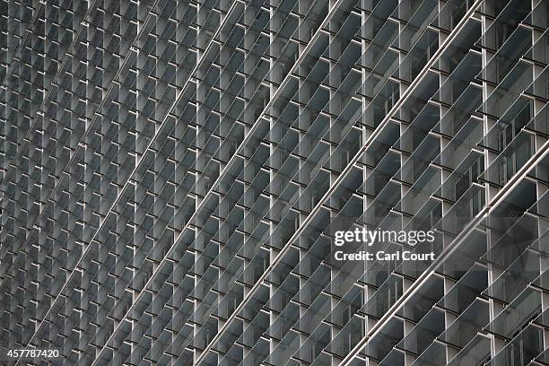 The European Commission building is pictured on October 24, 2014 in Brussels, Belgium. Alongside criticism from outgoing European Commission...