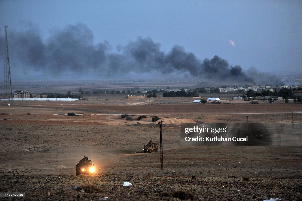 Syrian Kurds Battle IS To Retain Control Of Kobani