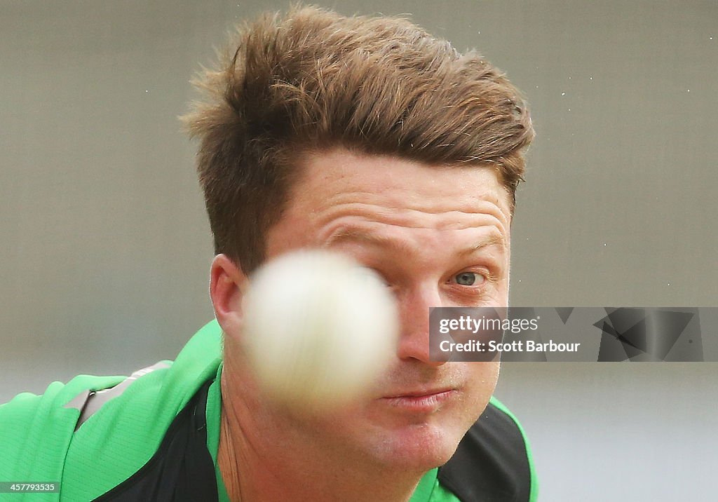 Melbourne Stars Training Session