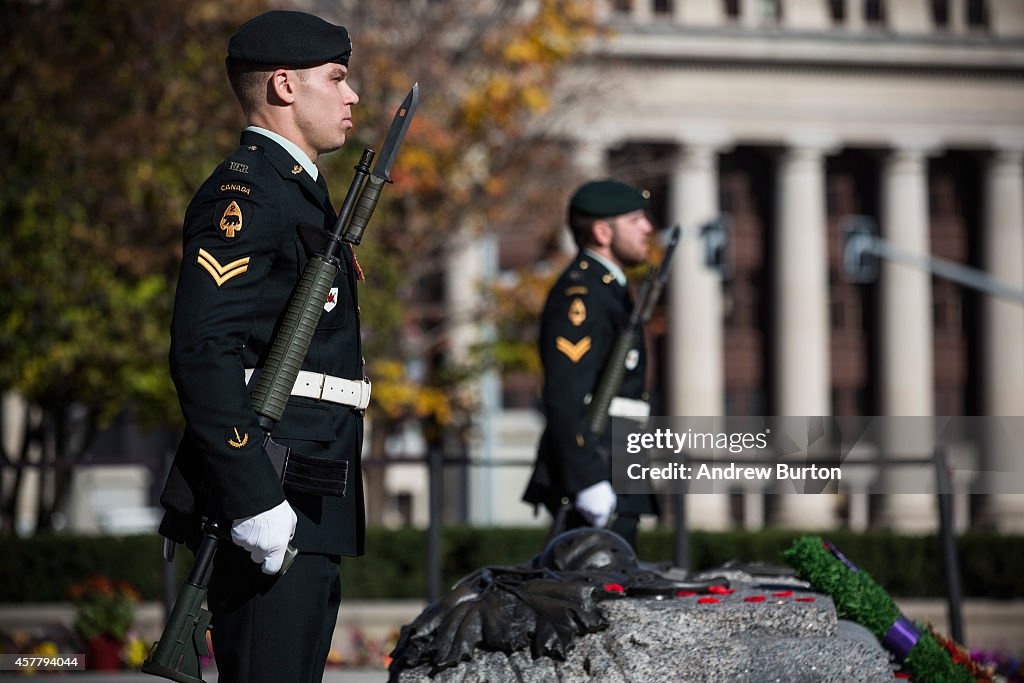 Ottawa On Alert After Shootings At Nation's Capitol