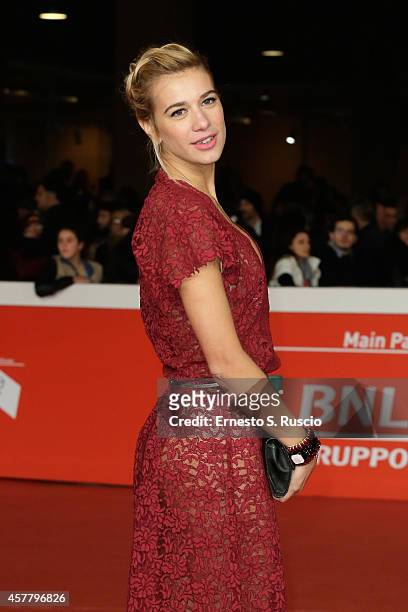 Clizia Incorvaia attends the 'Haider' Red Carpet during the 9th Rome Film Festival on October 24, 2014 in Rome, Italy.
