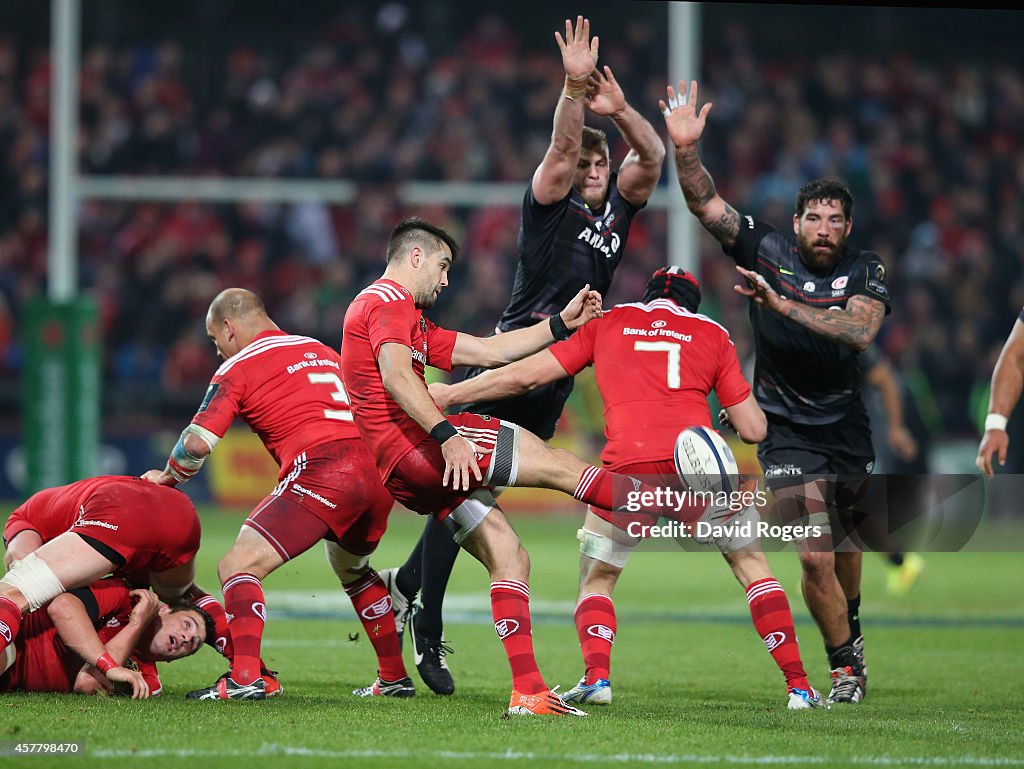 Munster Rugby v Saracens - European Rugby Champions Cup