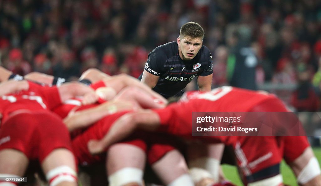 Munster Rugby v Saracens - European Rugby Champions Cup