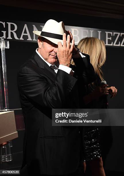Gerry Scotti attends the Gala Dinner 'La Grande Bellezza' during the 9th Rome Film Festival on October 24, 2014 in Rome, Italy.