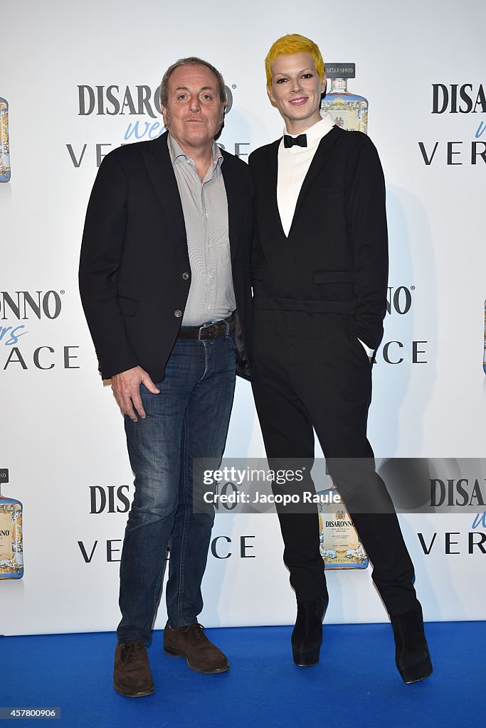 Disaronno Wears Versace