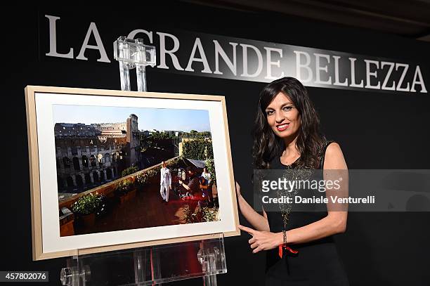 Alessandra Moschillo attends the Gala Dinner 'La Grande Bellezza' during the 9th Rome Film Festival on October 24, 2014 in Rome, Italy.