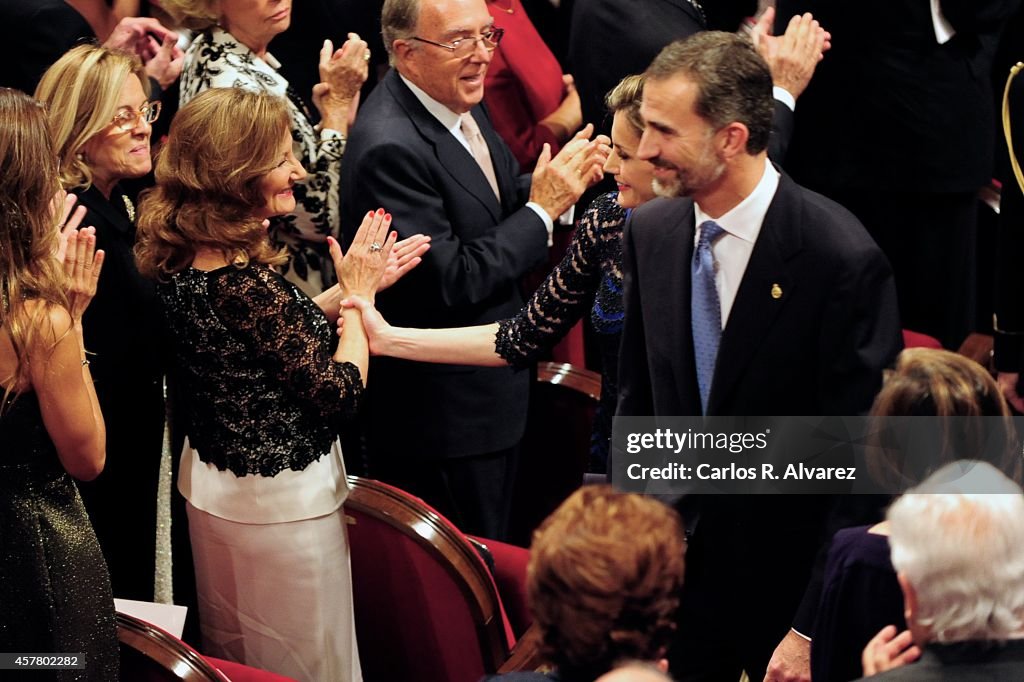 Principe de Asturias Awards 2014 - Gala