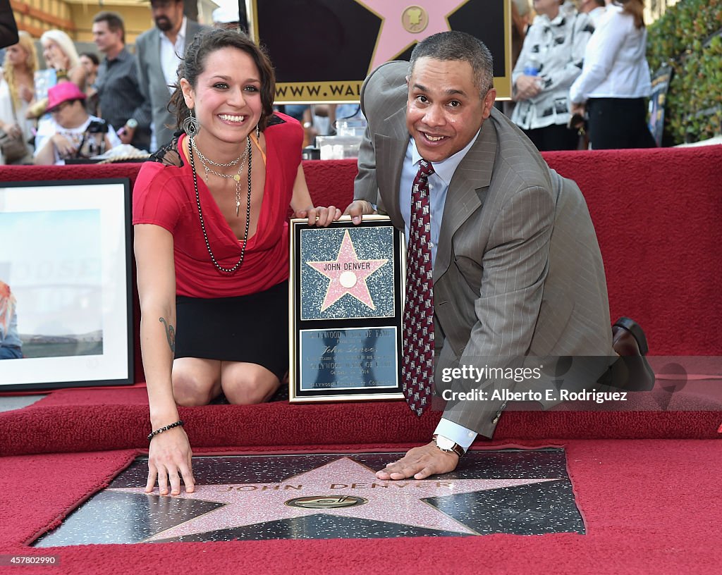 John Denver Honored Posthumously On The Hollywood Walk Of Fame