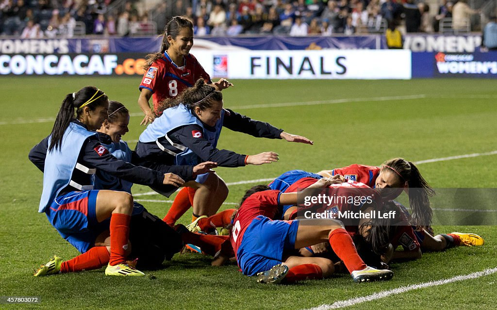 Costa Rica v Trinidad & Tobago: Semifinal - 2014 CONCACAF Women's Championship