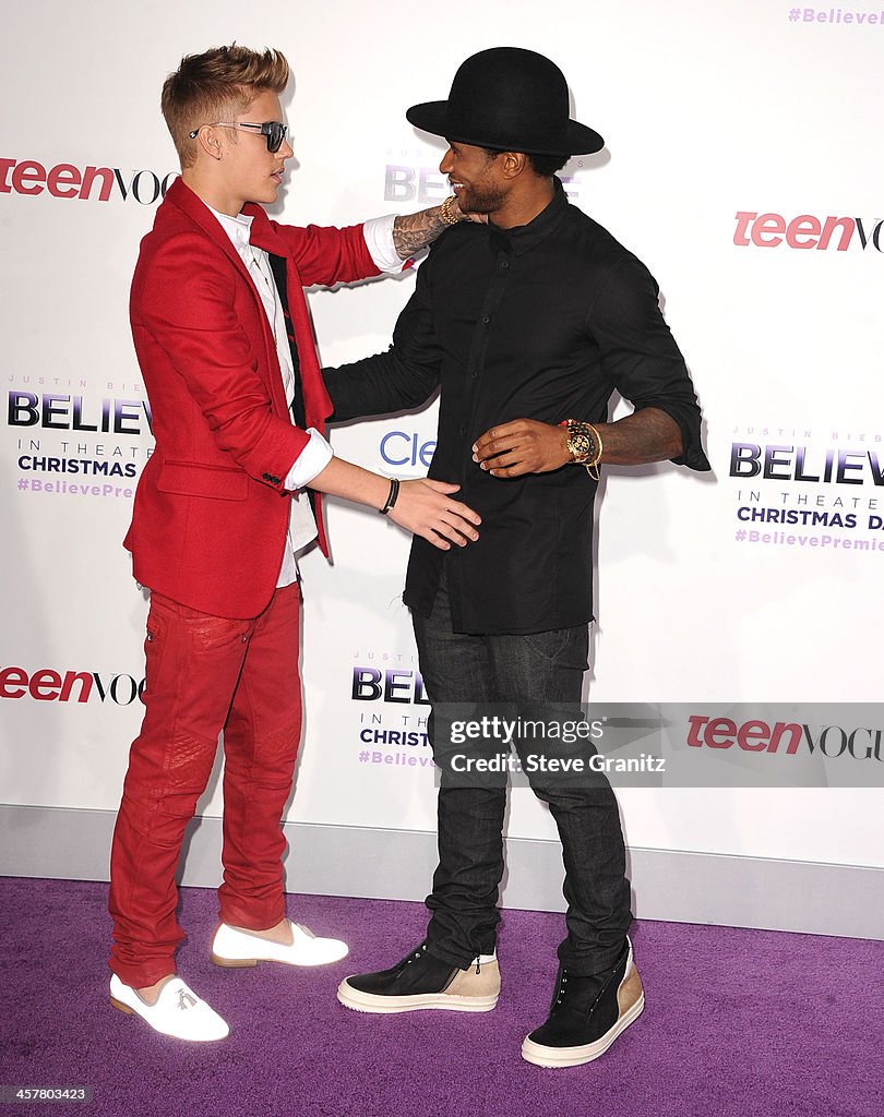 "Justin Bieber's Believe" World Premiere - Arrivals