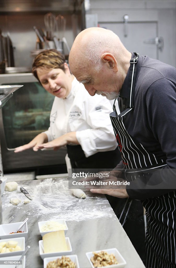 Dominic Chianese Cooks With Chef Lynn Bound