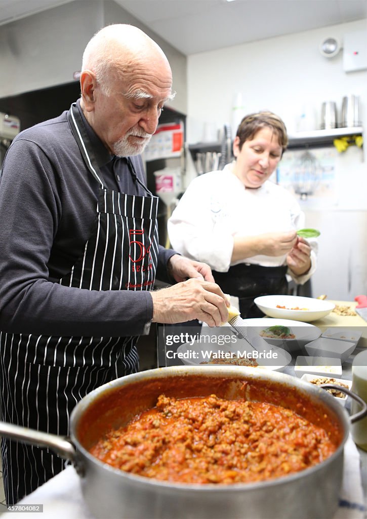 Dominic Chianese Cooks With Chef Lynn Bound