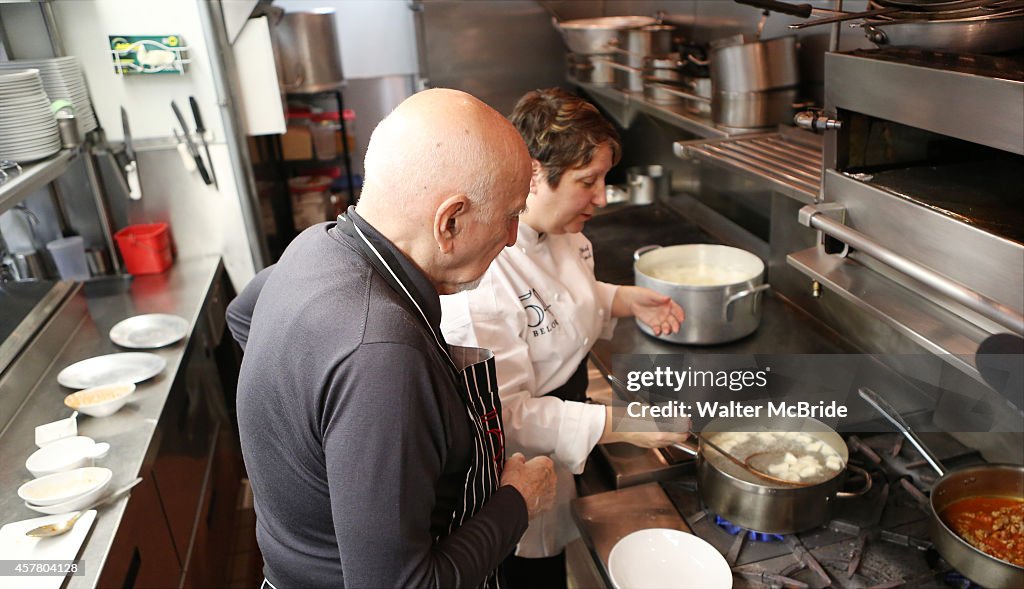 Dominic Chianese Cooks With Chef Lynn Bound