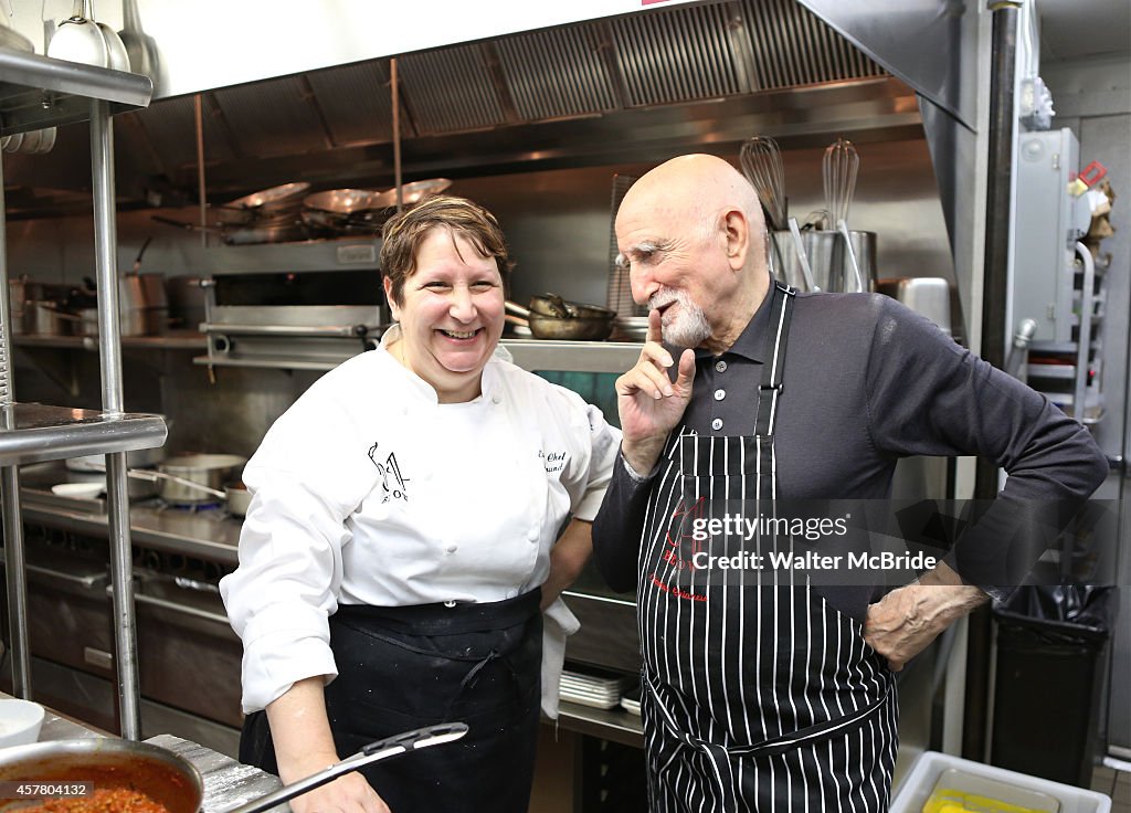 Dominic Chianese Cooks With Chef Lynn Bound