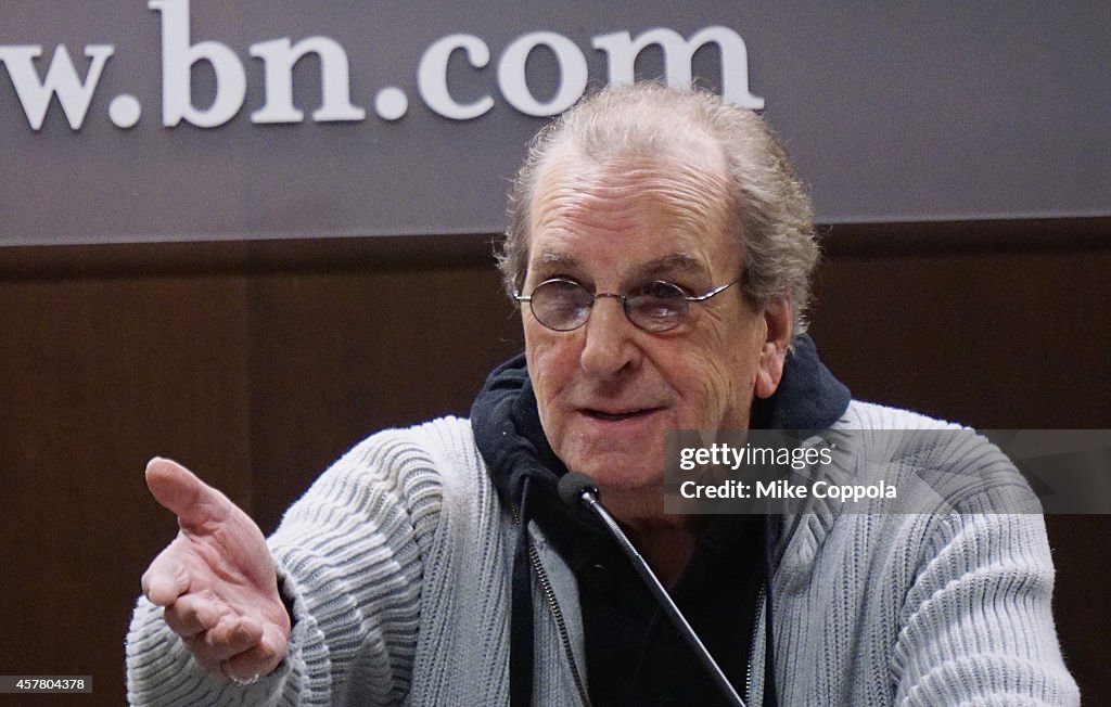 Danny Aiello Signs Copied Of His Book "I Only Know Who I Am When I Am Somebody Else"