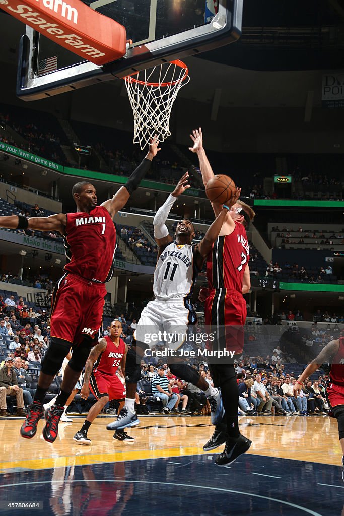 Miami Heat v Memphis Grizzlies