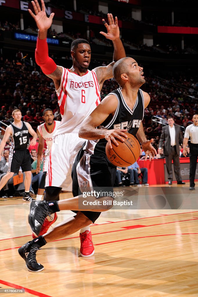 San Antonio Spurs v Houston Rockets