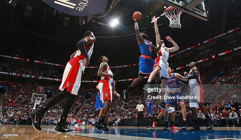 New York Knicks v Toronto Raptors