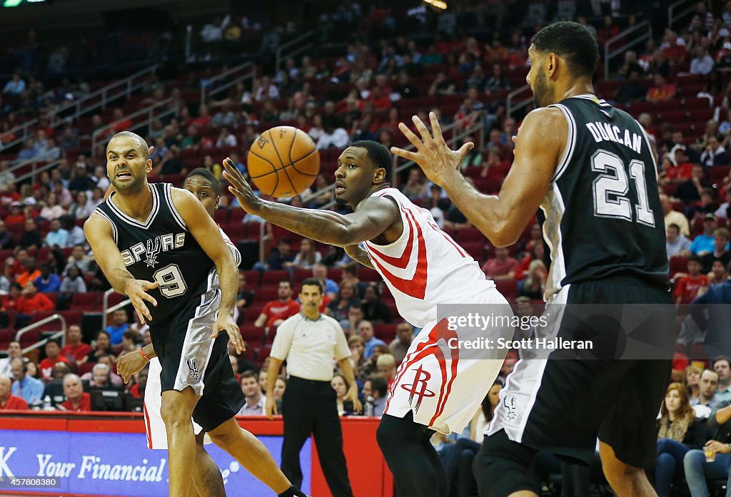 San Antonio Spurs v Houston Rockets