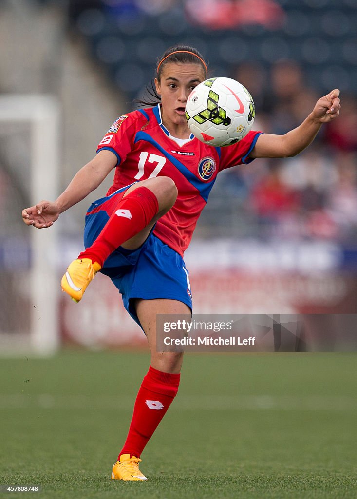 Costa Rica v Trinidad & Tobago: Semifinal - 2014 CONCACAF Women's Championship