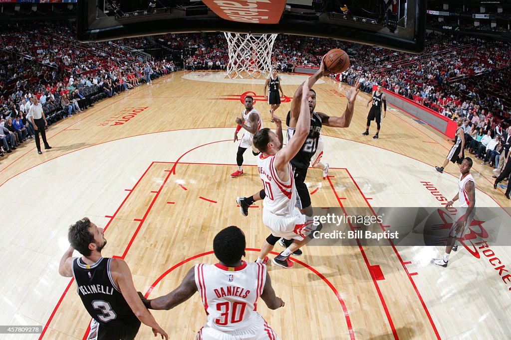 San Antonio Spurs v Houston Rockets