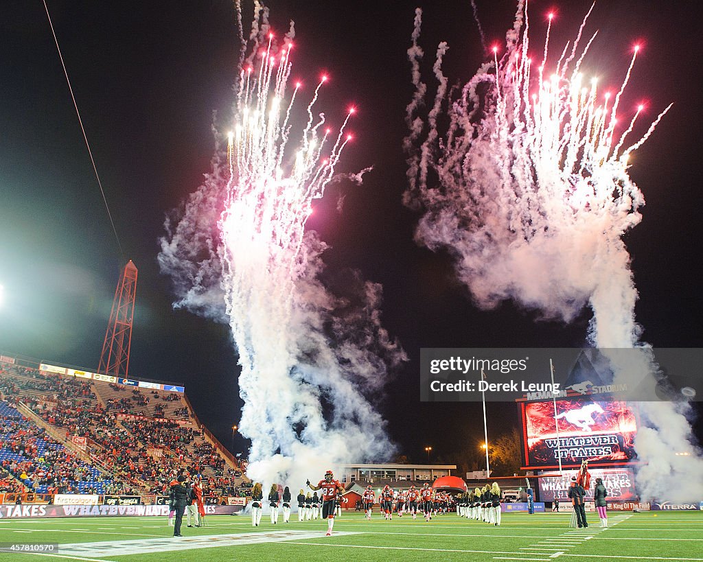 Saskatchewan Roughriders v Calgary Stampeders