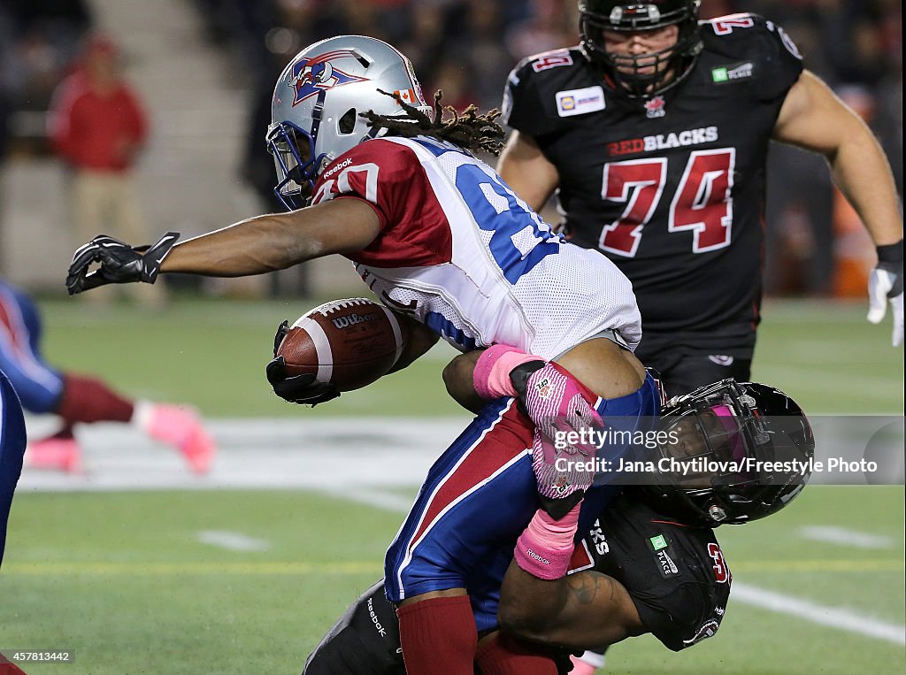 Montreal Alouettes v Ottawa RedBlacks