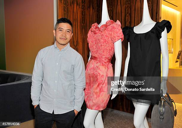 Fashion designer Thakoon Panichgul attends a private dinner hosted by Barneys New York and Rashida Jones in honor of Thakoon Panichgul at Barneys New...