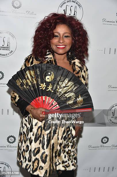 Chaka Khan attends The Jazz Foundation Of America's 13th Annual "A Great Night In Harlem" Gala Concert - Arrivals at The Apollo Theater on October...