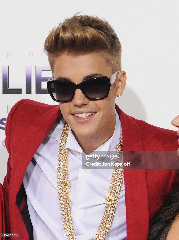 "Justin Bieber's Believe" - Los Angeles Premiere