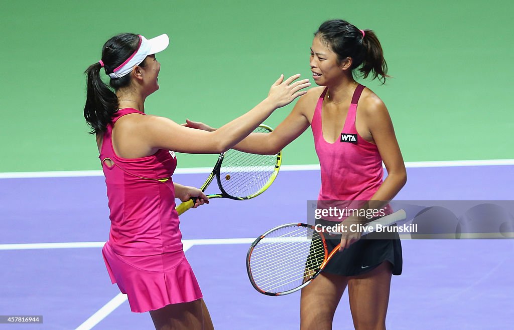 BNP Paribas WTA Finals: Singapore 2014 - Day Six