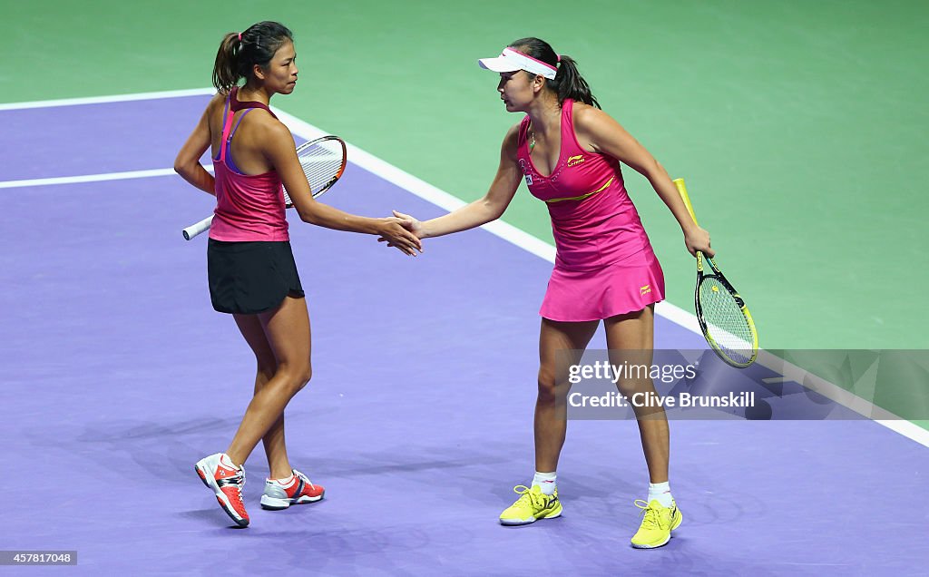 BNP Paribas WTA Finals: Singapore 2014 - Day Six