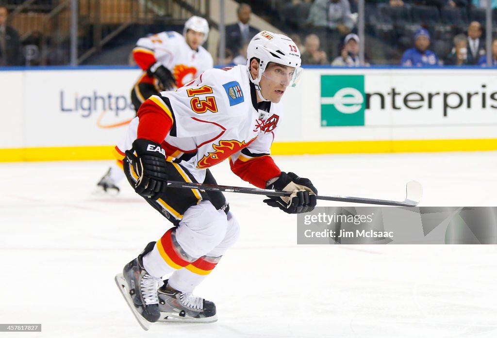 Calgary Flames v New York Rangers