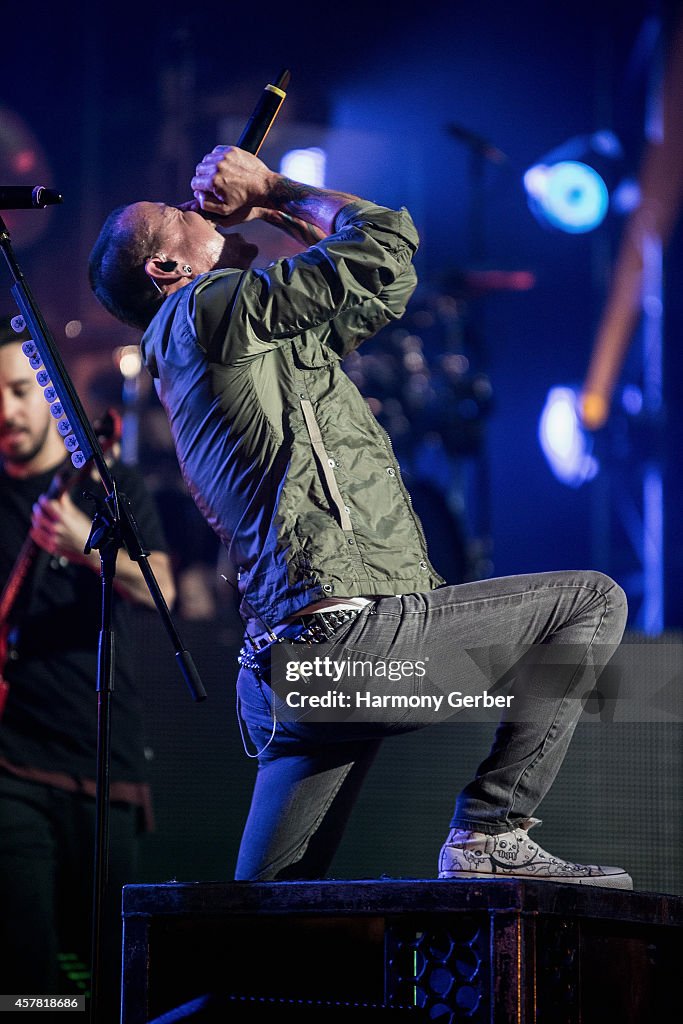 Linkin Park Celebrates Guitar Center's 50th Anniversary