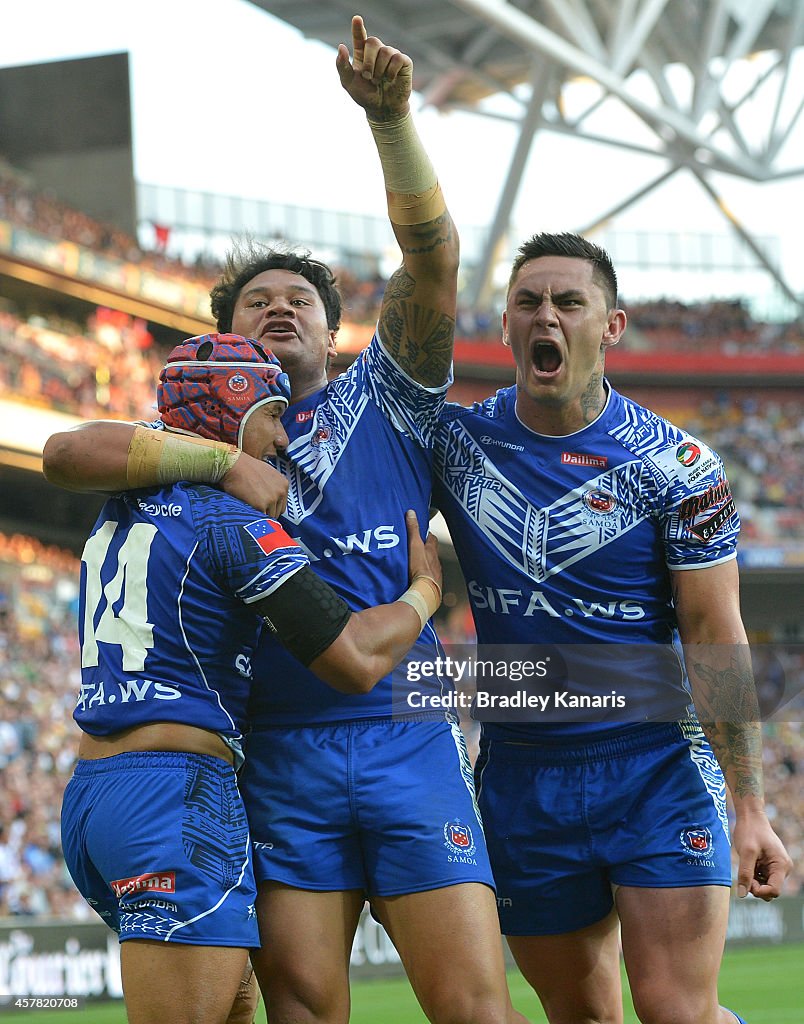 Four Nations - England v Samoa