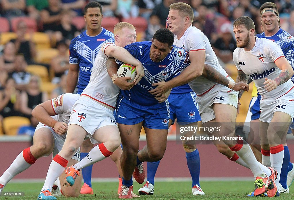 Four Nations - England v Samoa