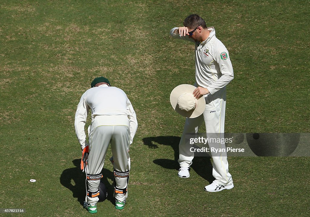 Pakistan v Australia - 1st Test Day Four