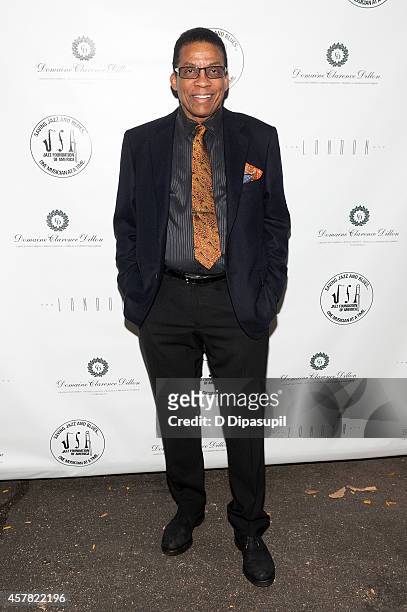 Herbie Hancock attends The Jazz Foundation Of America's 13th Annual "A Great Night In Harlem" Gala Concert at The Apollo Theater on October 24, 2014...
