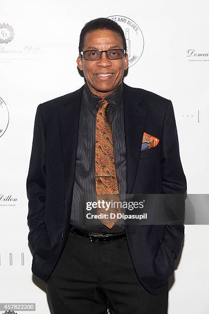 Herbie Hancock attends The Jazz Foundation Of America's 13th Annual "A Great Night In Harlem" Gala Concert at The Apollo Theater on October 24, 2014...