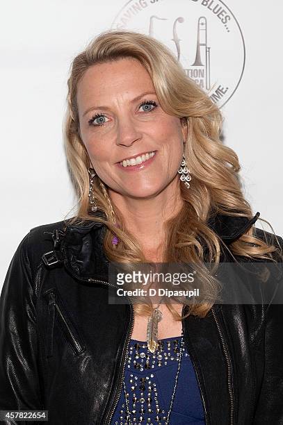 Susan Tedeschi attends The Jazz Foundation Of America's 13th Annual "A Great Night In Harlem" Gala Concert at The Apollo Theater on October 24, 2014...