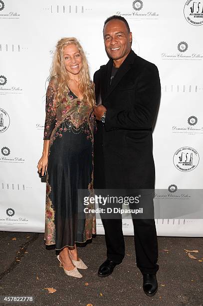 Wendy Oxenhorn and Ray Parker, Jr. Attend The Jazz Foundation Of America's 13th Annual "A Great Night In Harlem" Gala Concert at The Apollo Theater...