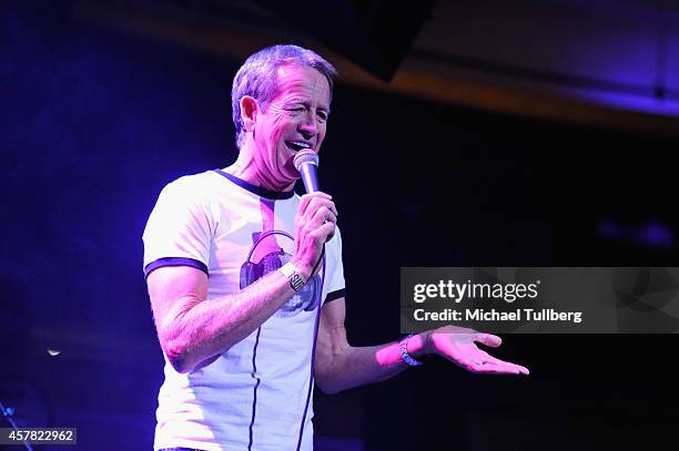 Radio personality Richard Blade performs at Hollywood Palladium on October 24, 2014 in Hollywood, California.