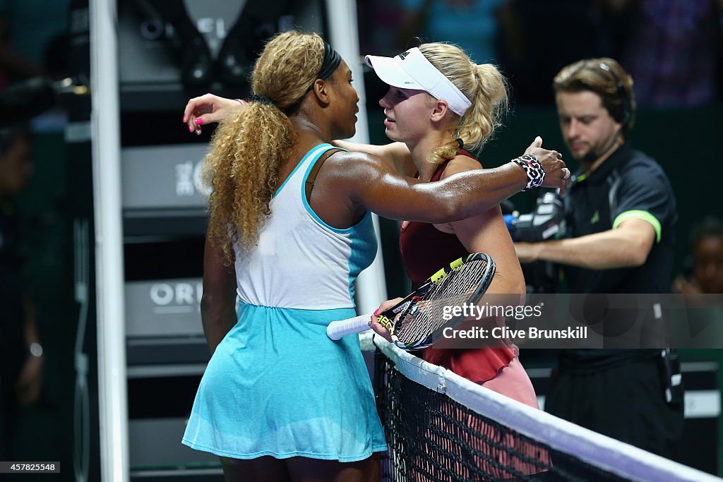 BNP Paribas WTA Finals: Singapore 2014 - Day Six