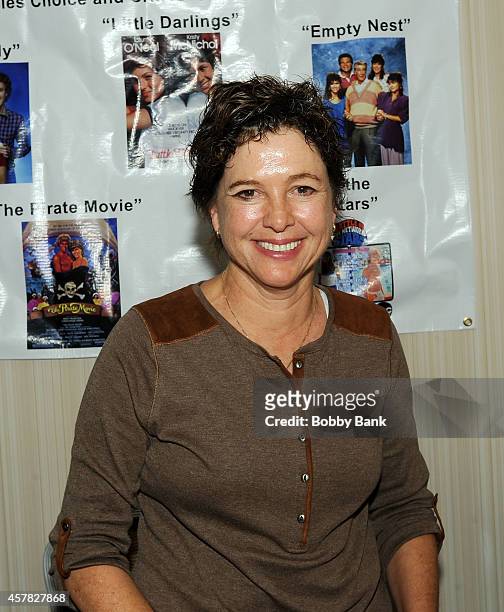 Kristy McNichol attends Day 1 of the Chiller Theatre Expo at Sheraton Parsippany Hotel on October 24, 2014 in Parsippany, New Jersey.