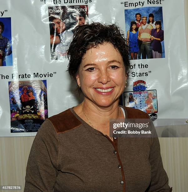 Kristy McNichol attends Day 1 of the Chiller Theatre Expo at Sheraton Parsippany Hotel on October 24, 2014 in Parsippany, New Jersey.