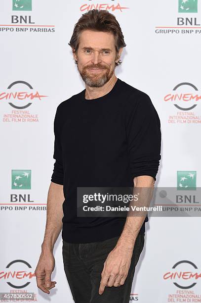 Willem Dafoe attends the 'A Most Wanted Man' Photocall during the 9th Rome Film Festival on October 25, 2014 in Rome, Italy.