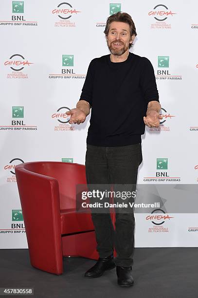 Willem Dafoe attends the 'A Most Wanted Man' Photocall during the 9th Rome Film Festival on October 25, 2014 in Rome, Italy.